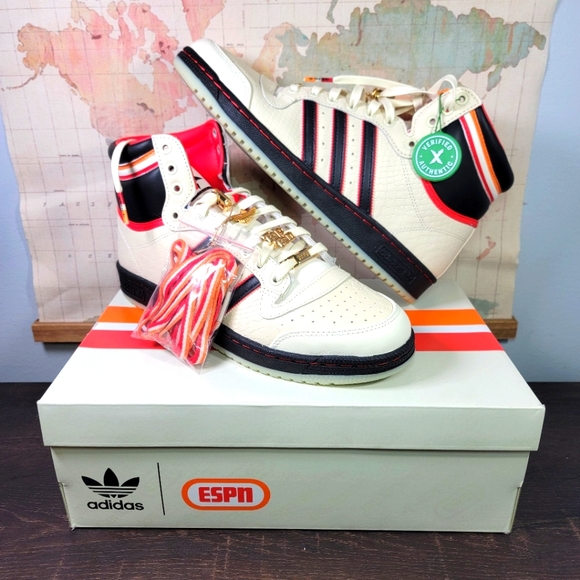 BRAND NEW Adidas Top Ten Hi ESPN 1979 SportsCenter Men's Size 11.5